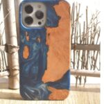 Resin Wood Mobile Phone Case Anti Drop Grain New Protective Cover - Image 5