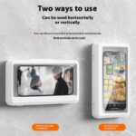 Wall-mounted Mobile Phone Bracket Kitchen Bathroom Waterproof Anti-fog Mobile Phone Box - Image 3