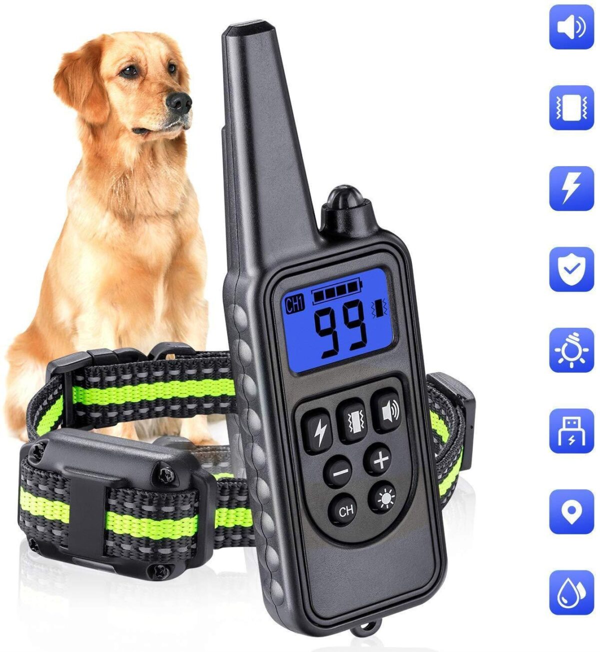 800M Dog Trainer Pet Collar - Image 1