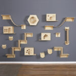 Cat climbing frame solid wood - Image 2
