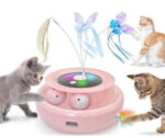Funny Cat Game Turntable Self-Hi Pet Electric Cat Toy - Image 8