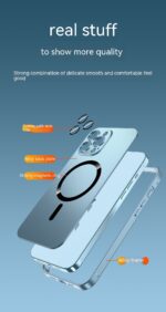 Magnetic Single-sided Spring Fastener Phone Case Lens Protector Protective Sleeve - Image 9