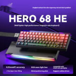 Magnetic Axis Keyboard Manufacturing Machinery Wired RGB Lamp Effect Home Office - Image 6
