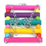 Colorful suspension bridge swing stand bar stand peony - Image 3