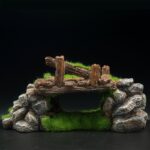 Flocking resin aquarium made of landscape stone decoration - Image 4