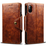 Compatible with Apple, New iPhoneX handset,8Plus flip card protection shell 7 full edge multi-functional Wallet