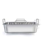 Stainless Steel Outdoor Square Large Capacity Barbecue Tray - Image 8