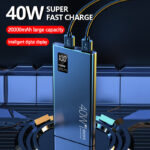 Super Fast Charging And Large Capacity 20000mAh Power Bank - Image 3