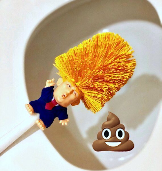 Funny Donald Trump Toilet Brush