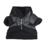 Punk Leather Sweater Dog Autumn And Winter Clothes - Image 3