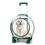 Pet Trolley Bag Portable Dog Out Transparent Trolley Bag Space Capsule - Image 5