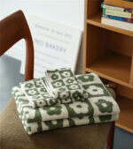 Retro Style Fish Scale Towel Cotton Color - Image 3
