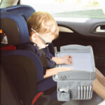 Children's Toy Car Writing Board Tray Car Drawing Board Travel Artboard Bag Simple