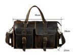 Crazy horse leather handbag - Image 6