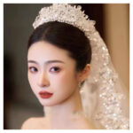 Crystal Atmospheric Wedding Dress Design Headwear - Image 2