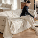 Autumn And Winter Fur Yarn Sofa Universal Cover High-grade Four Seasons Universal Blanket - Image 9