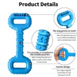 Dog Bones For Aggressive Chewers, Dog Chews Toys Long Lasting, Interactive Dog Bone Toys With Pull Band, Dog Teething Toy - Image 5