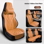 Car Universal Leather Semi-surrounded High-end Five-seat Seat Cover - Image 6