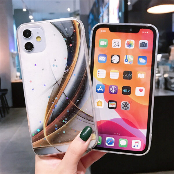 Sparkling stars phone case