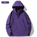 Single-layer Outdoor Shell Jacket Thin Windproof Waterproof Mountaineering Suit - Image 10