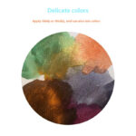 Silver Powder Mineral Pearl Watercolor Packaging Thangka - Image 2