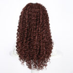 Women's Fashion Front Lace Long Curls Wig Chemical Fiber Head Cover - Image 6
