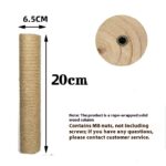 Cat Climbing Pillar Solid Wood Hemp Rope Sky Pillar - Image 5