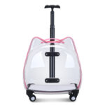 Cat Bag Trolley Case Pet Out Portable With Bubble Box Transparent Space Capsule - Image 5