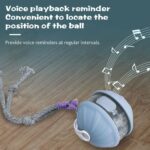 Upgrade Cat Interactive Ball Toy Automatic Rolling Ball Faux Tail Rechargeable Smart Pet Electric Toy Laser Pointer Cat Accessor - Image 9