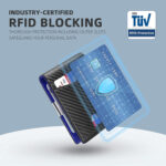 PU Leather Multiple Card Slots Anti-theft Wallet Card Holder - Image 4