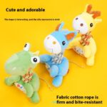 Dog Anti-stuffy Bite-resistant Bends And Hitches Plush Toy - Image 2