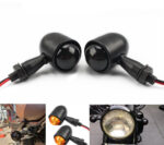 Motorcycle Accessories Modified Cruise Modified Metal Retro Turn Signal - Image 2