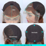 Fashionable Real Hair Bob Lace Headgear - Image 5
