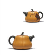 dark-red enameled pottery teapot - Image 6