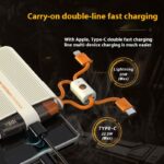 With Cable Power Bank 225W Super Fast Charge Portable Power Source - Image 4