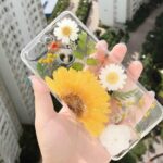 Anti-Drop Soft Sunflower Real Flower Phone Case - Image 4