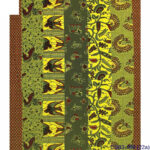 Cotton African Indian Printed Geometric Waxed Fabric - Image 4