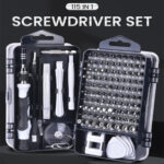 115 In 1 Precision Screwdriver Set,  Super Durable Mini Professional Magnetic Repair Tool Kit, Small Screwdriver For Phone, Computer, Watch, Laptop, Macbook, Eyeglass, Electronic