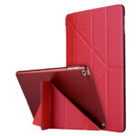 Compatible with Apple, Applicable to new ipadPro11 silk holster ultra-thin protective shell 9.7 dormant deformation leather case - Image 2