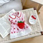 Cute Dog Pet Clothes Strawberry Dress - Image 7