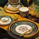Household Style Enamel Bone China Tableware Set - Image 2