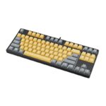 87 Key Wired Game Hot Plug Two Colors Mechanical Keyboard - Image 6