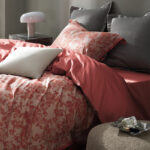 American Retro Style Long-staple Cotton Yarn-dyed Four-piece Jacquard Beddings - Image 2