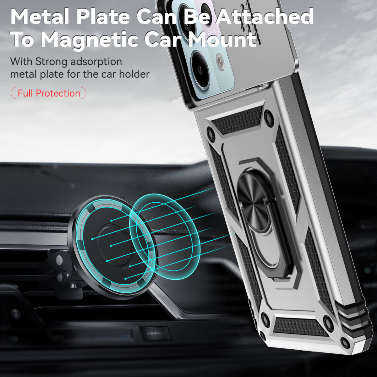 Applicable To Redmi Redmi Note13 Pro Drop-resistant Phone Case - Image 1