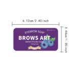 Iron Box Portable Three-dimensional Light Eyebrow Hair Styling Cream - Image 5