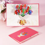 Three-dimensional Greeting Card Hand-carved Paper Blessing Card - Image 9