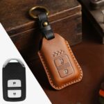 Full Leather Car Key Case Cowhide - Image 3