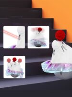 Electric Laser Teasing Cat Stick Toy Ball - Image 4