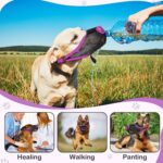Pet Dog Muzzle Mask To Prevent It From Eating Randomly, Barking, And Biting. It's A Special Muzzle That Is Breathable And Has A Mesh Design - Image 4