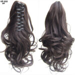 Long Wave Ponytail Wrap Around Ponytail Clip In Hair Headwear Gray Hairpiece Natural Extensions - Image 7